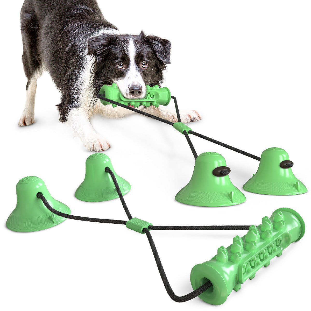 Dog Suction Cup Tug Toy for Indoor Dental Play