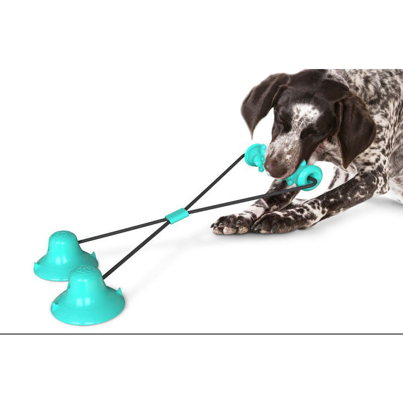 Dog Suction Cup Tug Toy for Indoor Dental Play
