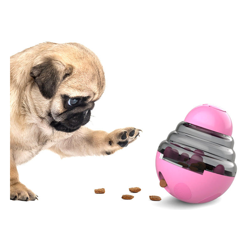 Interactive Dog Food Ball for Slower, Engaging Meals