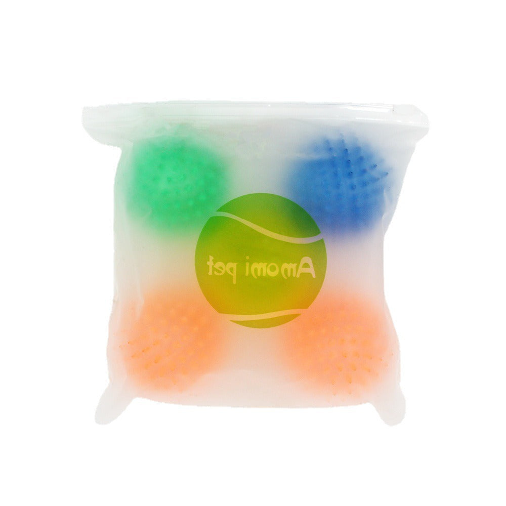 Spiked Ball Dog Toy for Medium Dogs Interactive Chew