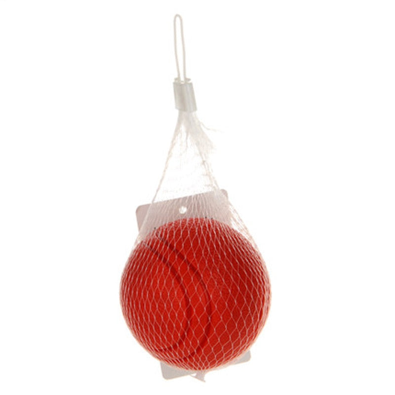 Dog Rubber Ball Toy for Durable Fetch and Chew Play