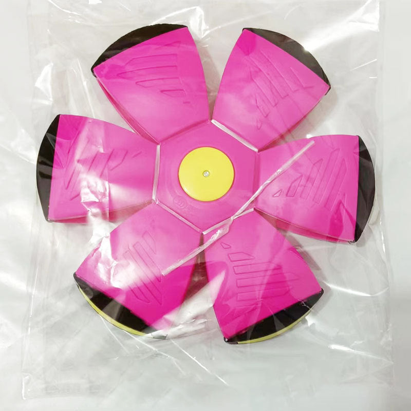 Light-Up Interactive Dog Toy: Ball & Flying Saucer