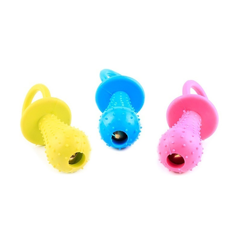 Rubber Dog Chew Toy for Teething & Interactive Play