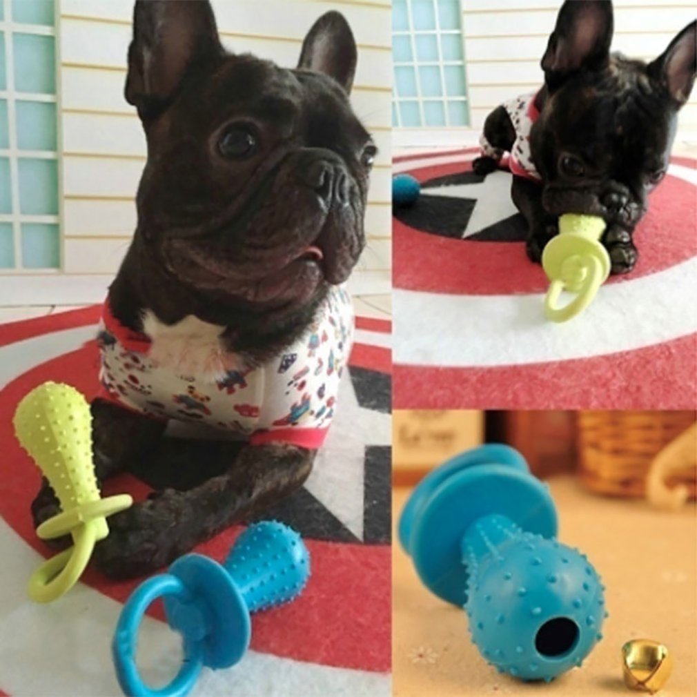 Rubber Dog Chew Toy for Teething & Interactive Play