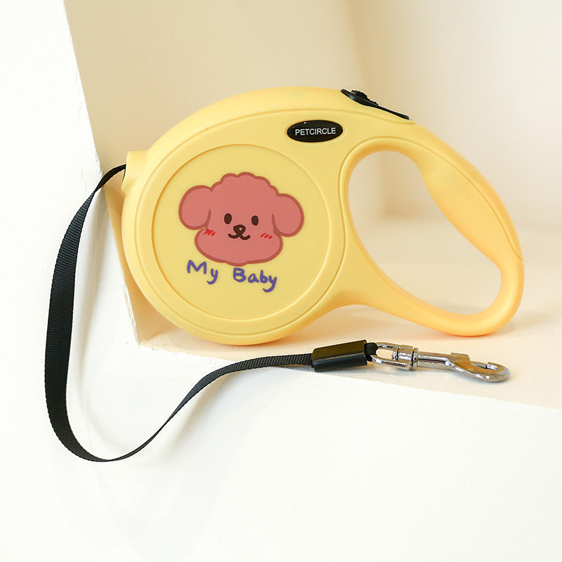 Retractable Dog Leash for Comfortable Daily Walks