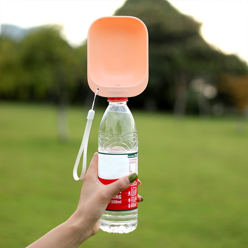 Portable Dog Water Bottle Bowl for Easy Outdoor Hydration