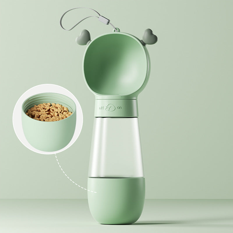 Portable Dog Water Bottle With Integrated Drinking Cup