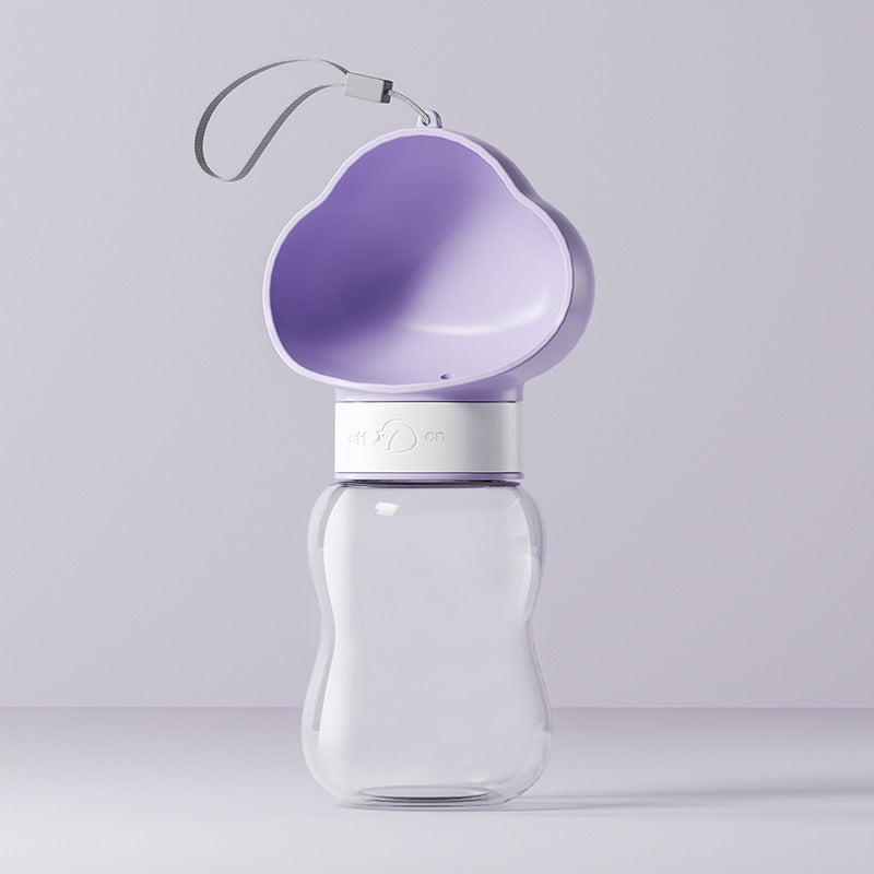 Portable Dog Water Bottle With Integrated Drinking Cup