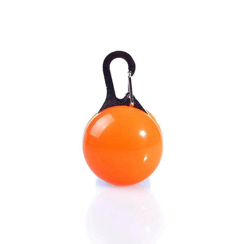 LED Dog Collar Light Clip-On Glow Pendant for Night Walks