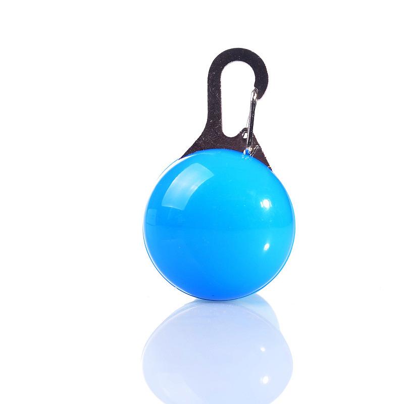 LED Dog Collar Light Clip-On Glow Pendant for Night Walks