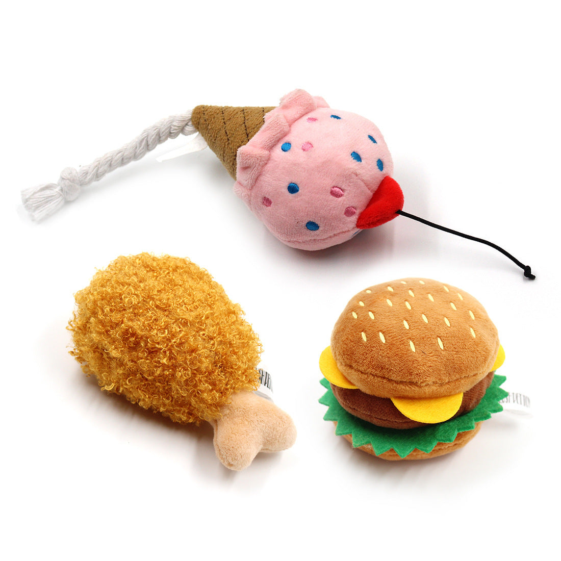 Dog Plush Toys for Indoor Boredom Relief and Solo Play