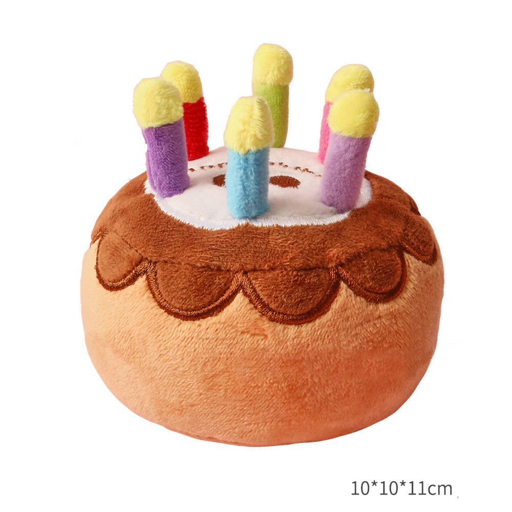Dog Plush Toys for Indoor Boredom Relief and Solo Play