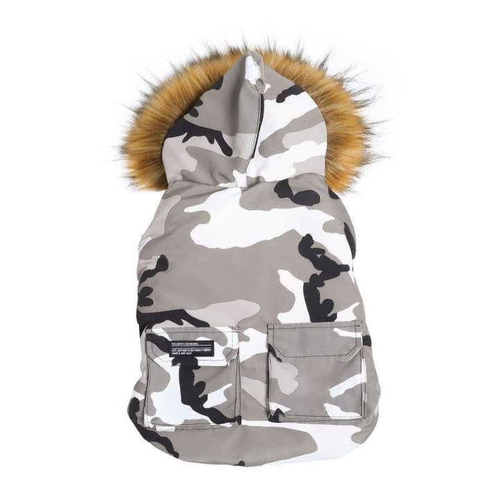 Small Dog Winter Jacket for Warm, Covered Outdoor Walks