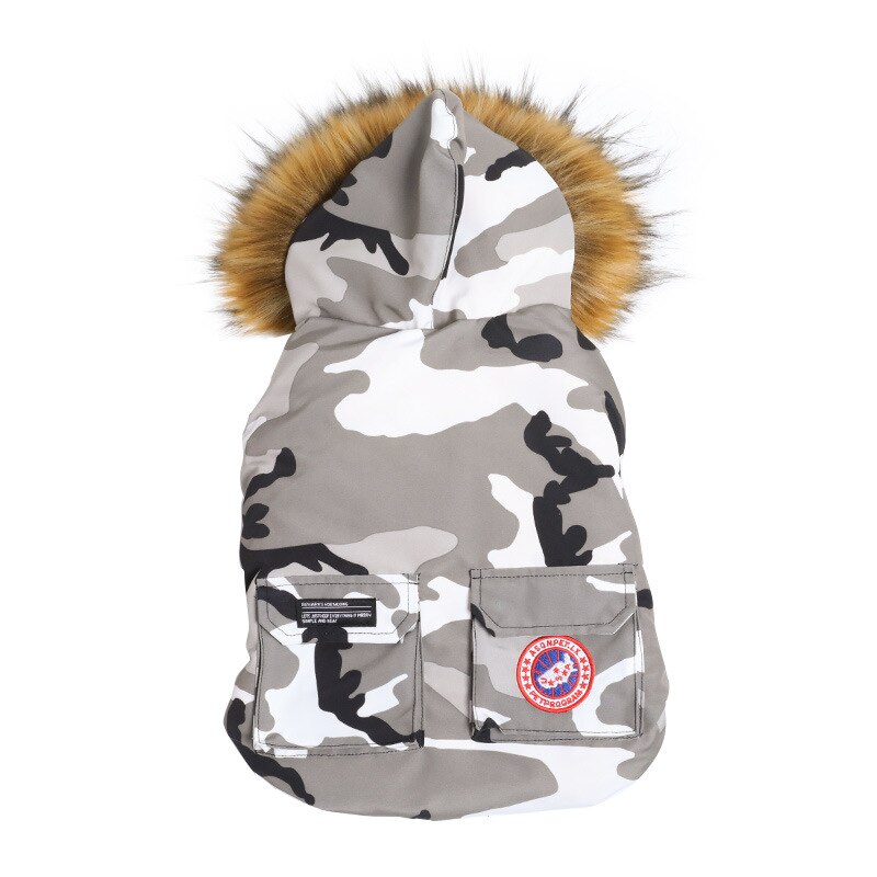 Small Dog Winter Jacket for Warm, Covered Outdoor Walks