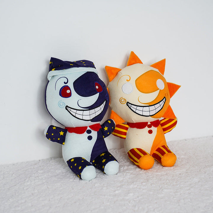 FNAF Sun Clown Plush Toy for Playful Bedroom Displays