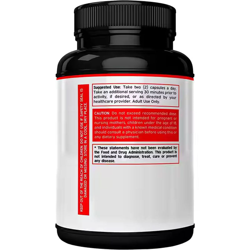 Tongkat Ali Energy Capsules 1200mg for Daily Stamina