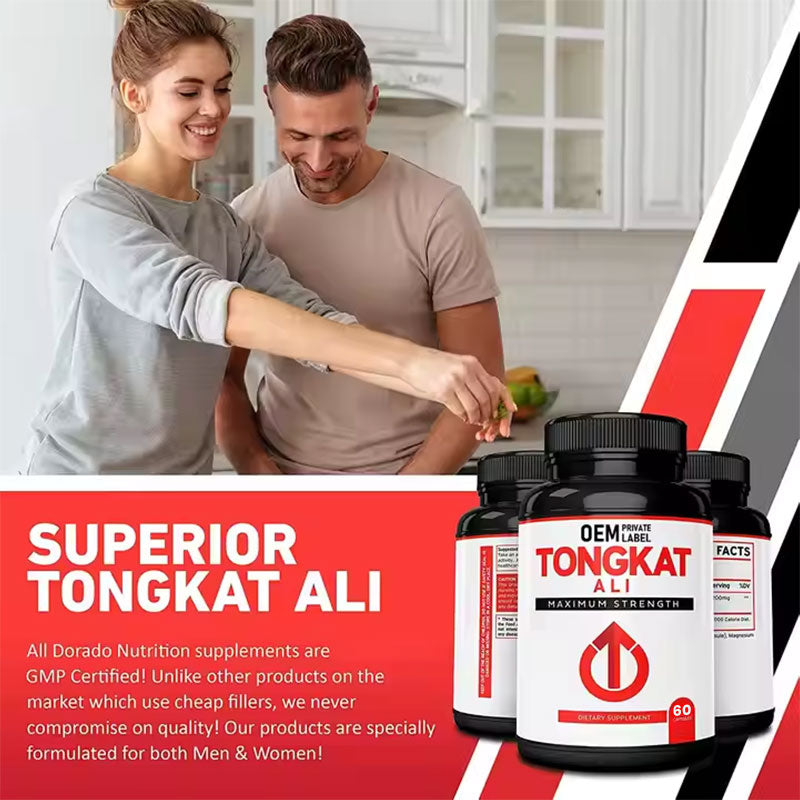 Tongkat Ali Energy Capsules 1200mg for Daily Stamina