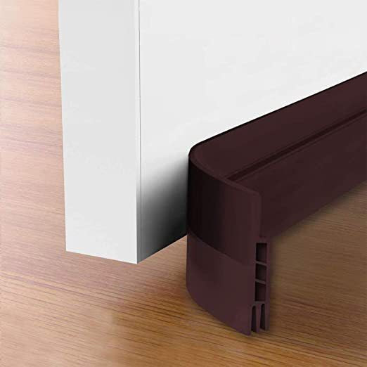 Door Bottom Seal Strip for Drafts, Dust & Noise Control