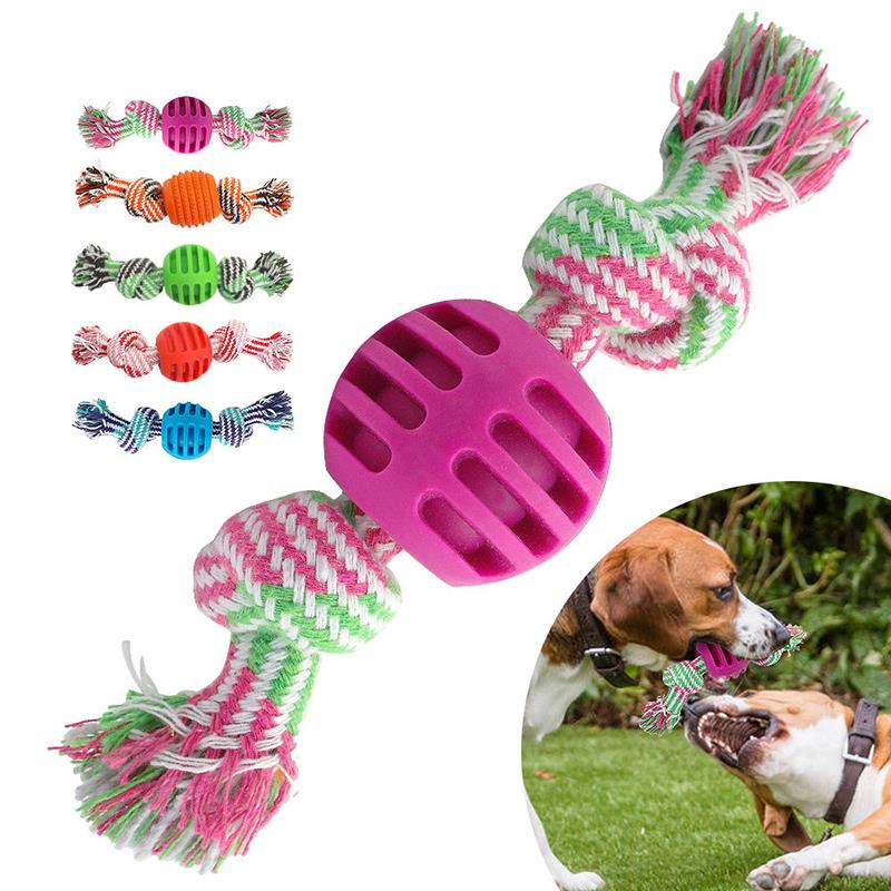 Interactive Dog Rope Toy for Tugging & Puppy Play