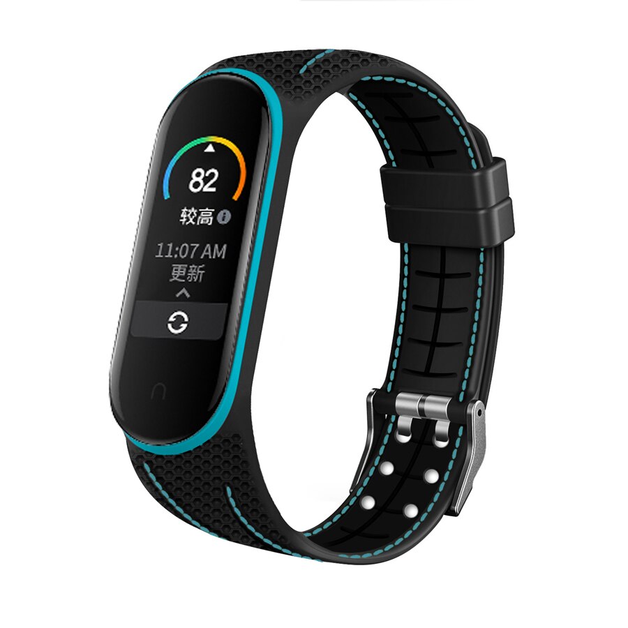 Replacement Silicone Strap for Xiaomi Mi Band 3, 4, 5