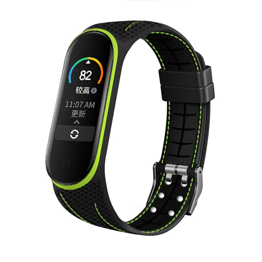 Replacement Silicone Strap for Xiaomi Mi Band 3, 4, 5