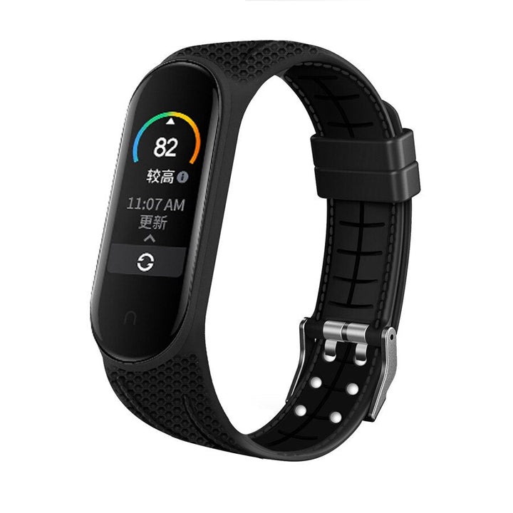 Replacement Silicone Strap for Xiaomi Mi Band 3, 4, 5