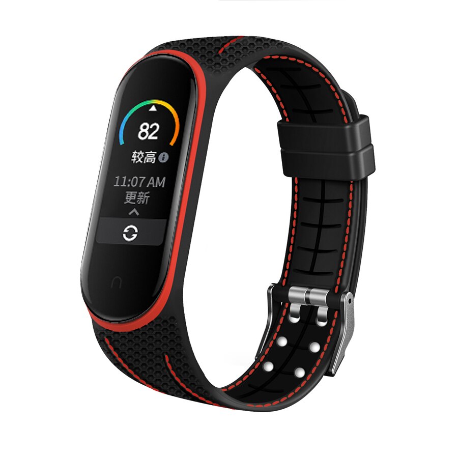 Replacement Silicone Strap for Xiaomi Mi Band 3, 4, 5
