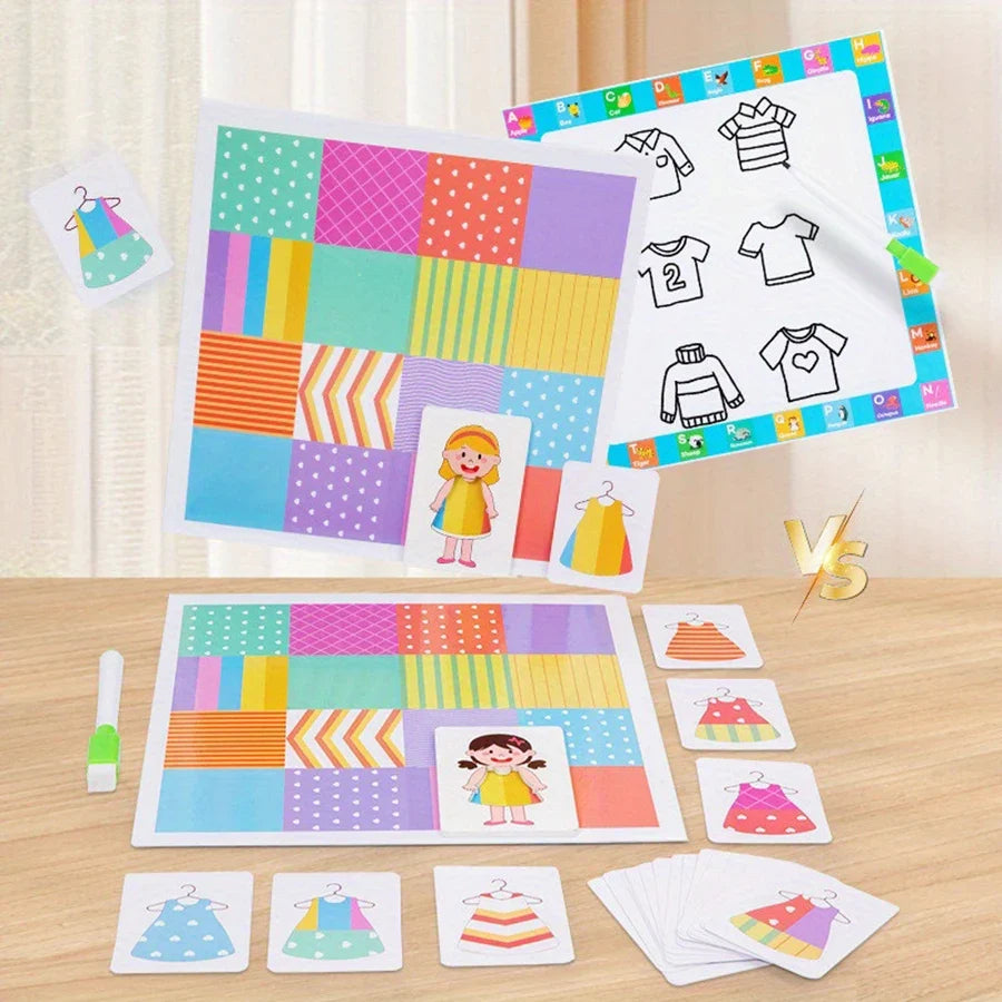 Dressing-Up Board Game for Kids | Logic & Quick Thinking