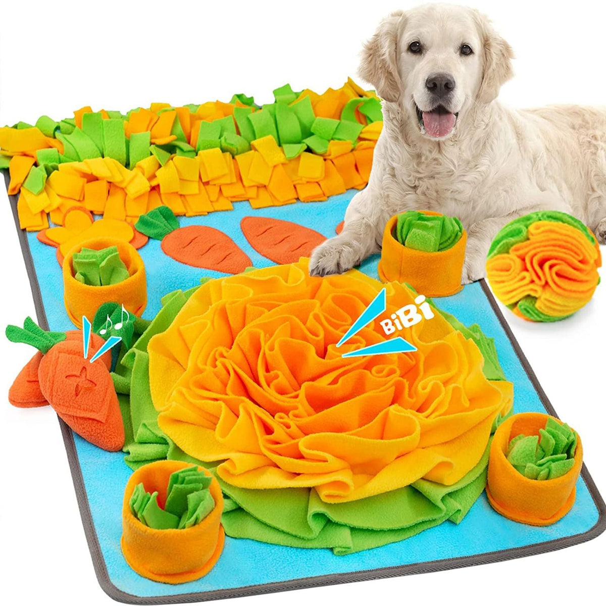 Snuffle Mat for Dogs, 30-Minute Scent-Search Puzzle