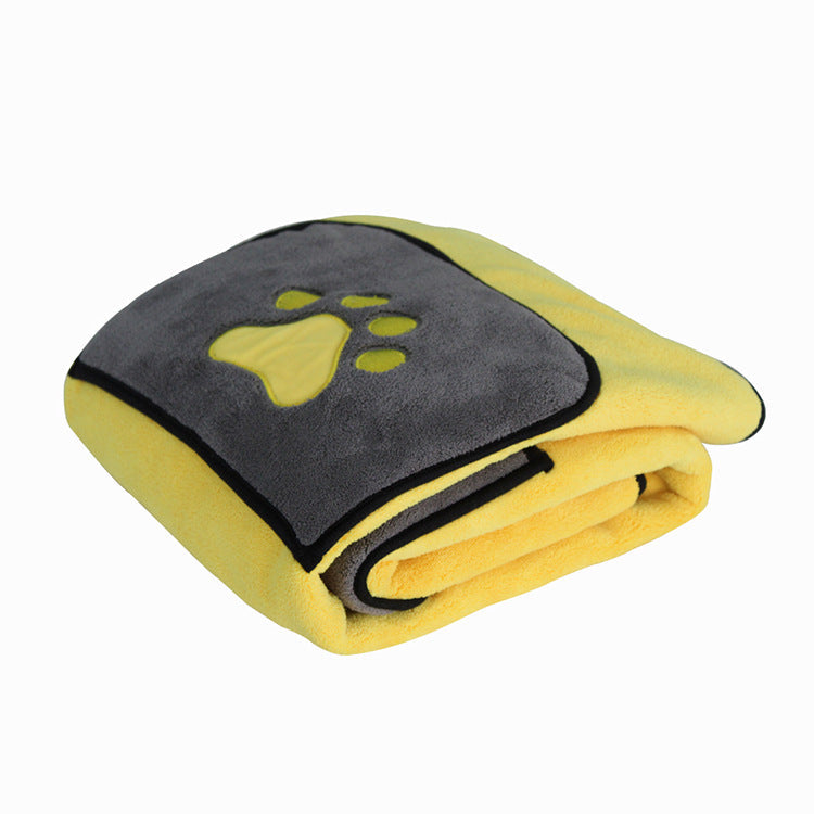 Pet Bath Towel Blanket for Fast, Cozy Post-Bath Drying
