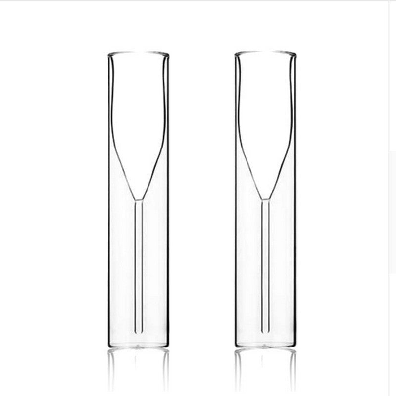 Double Wall Champagne Flutes for Weddings & Toasts
