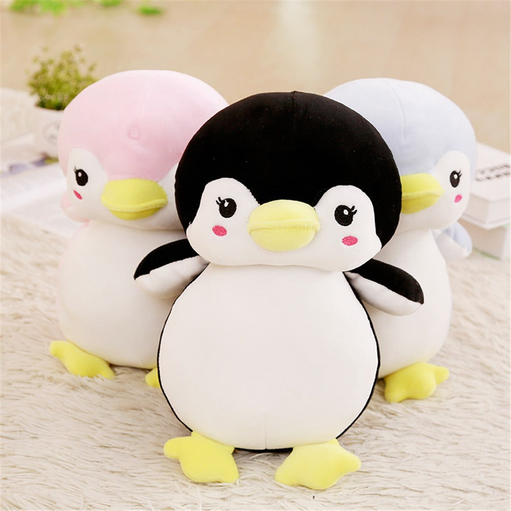 Penguin Plush Pillow – Oversized Cuddle Companion