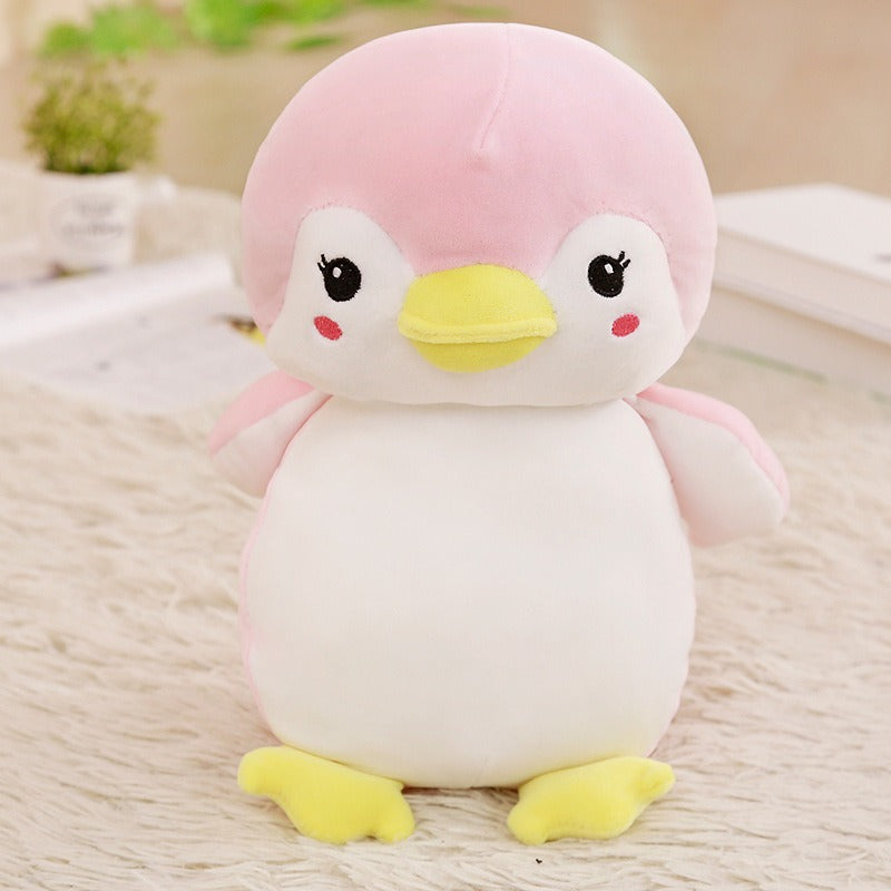 Penguin Plush Pillow – Oversized Cuddle Companion