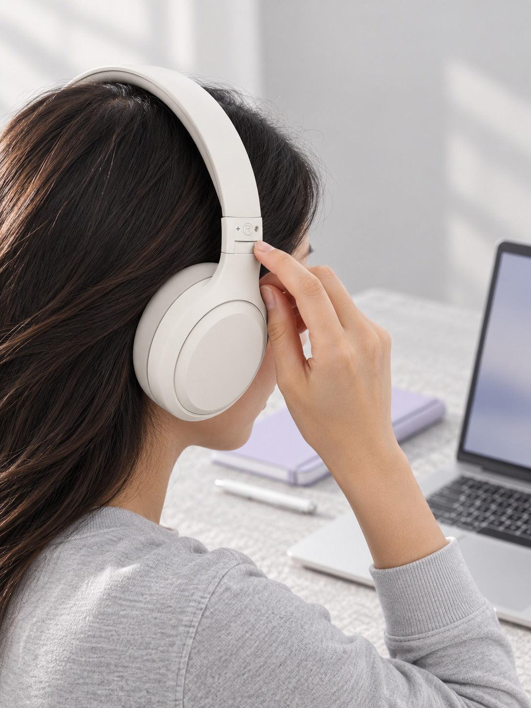 Wireless Over-Ear Headphones with Plush Ear Cushions