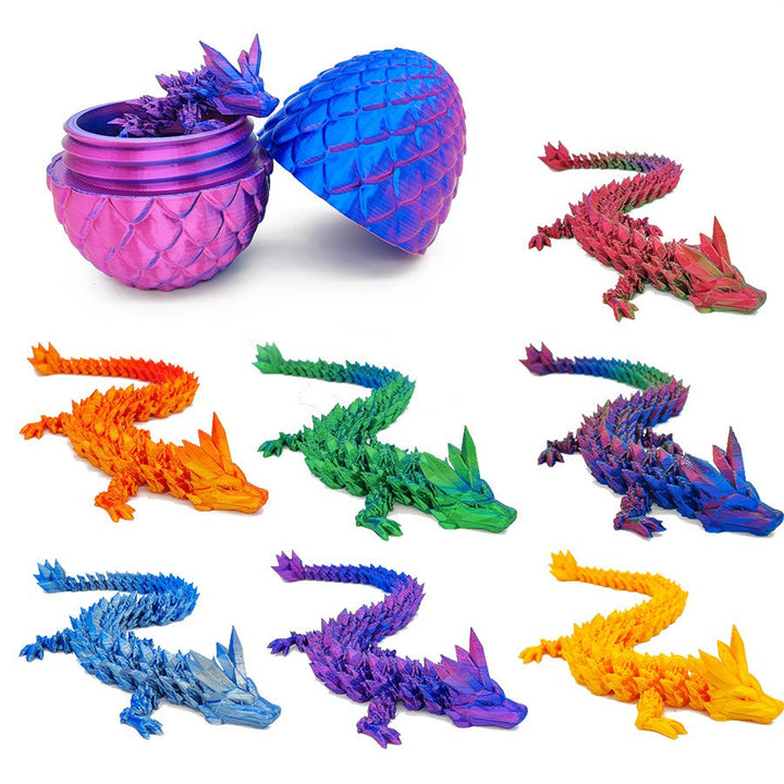 Dragon Egg Storage Set – Colorful Fantasy Display