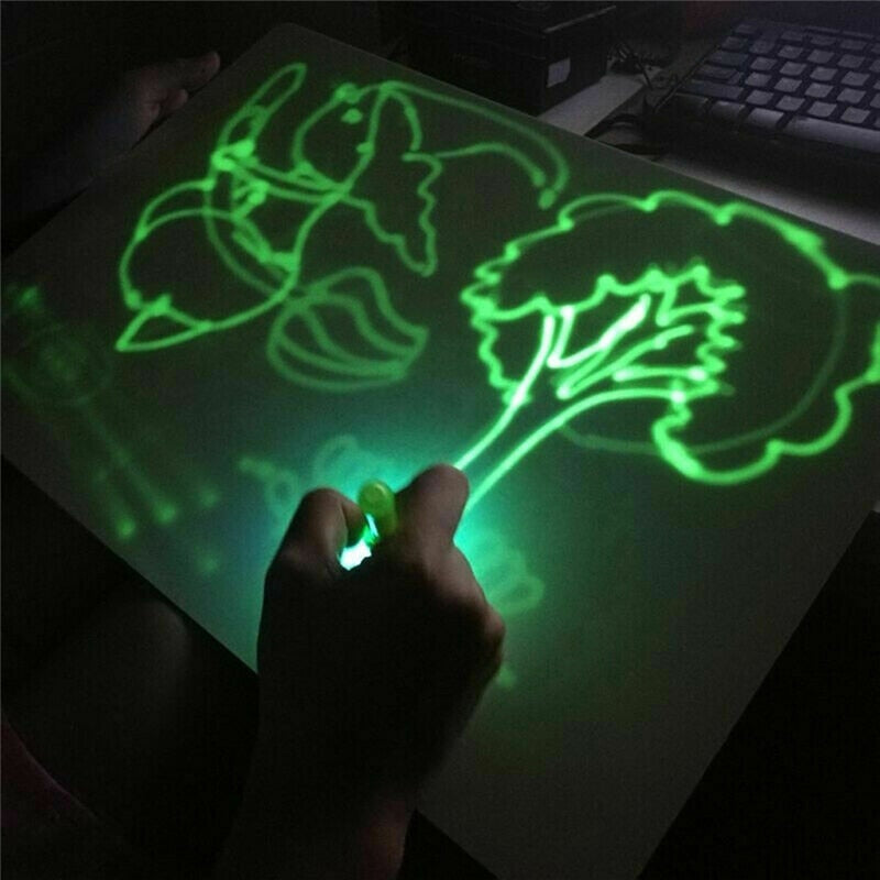 Glow Drawing Board for Kids That Draws in the Dark