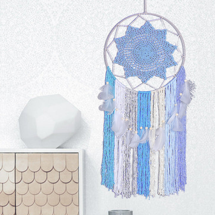 Dream Catcher Ornament for Calm Bohemian Bedroom Decor