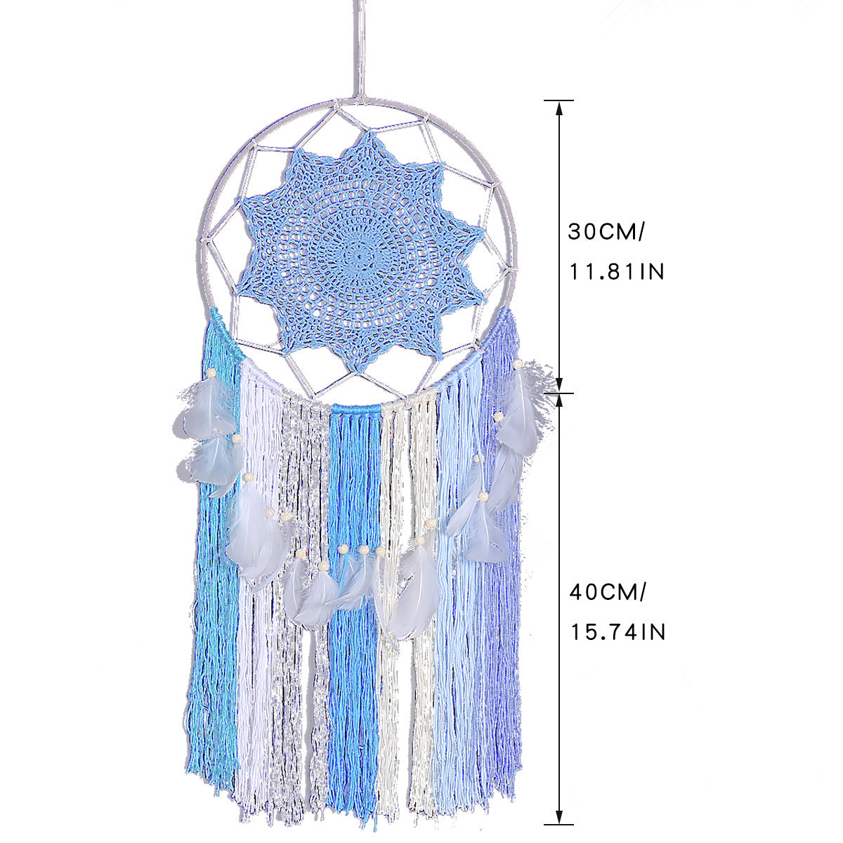 Dream Catcher Ornament for Calm Bohemian Bedroom Decor