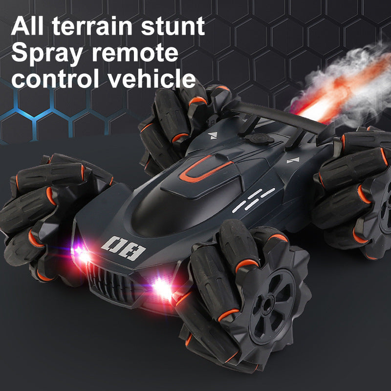 Remote-Controlled Stunt Car With All-Terrain Drift Fun
