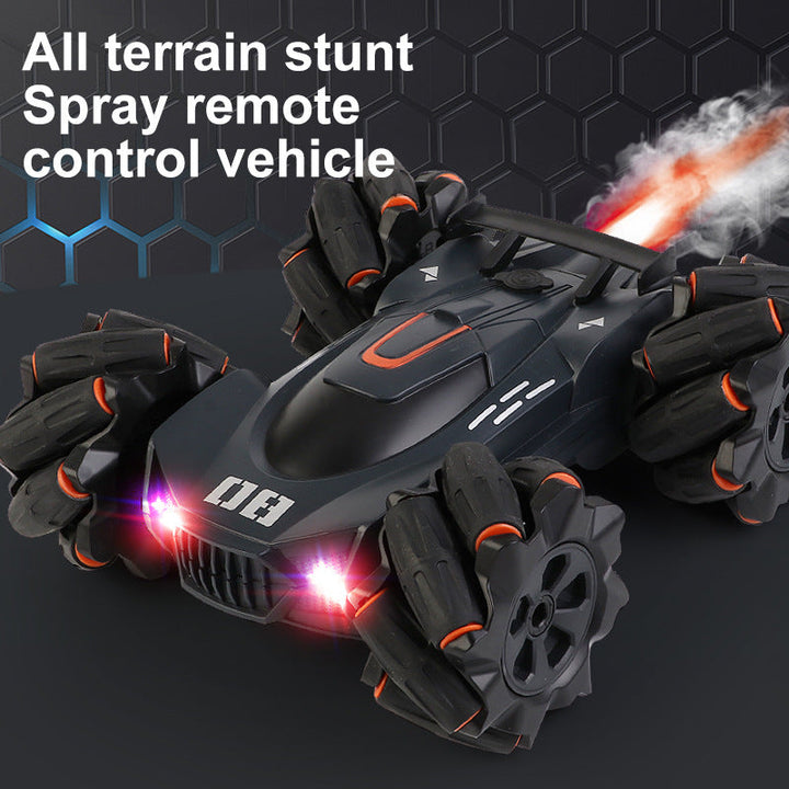 Remote-Controlled Stunt Car With All-Terrain Drift Fun