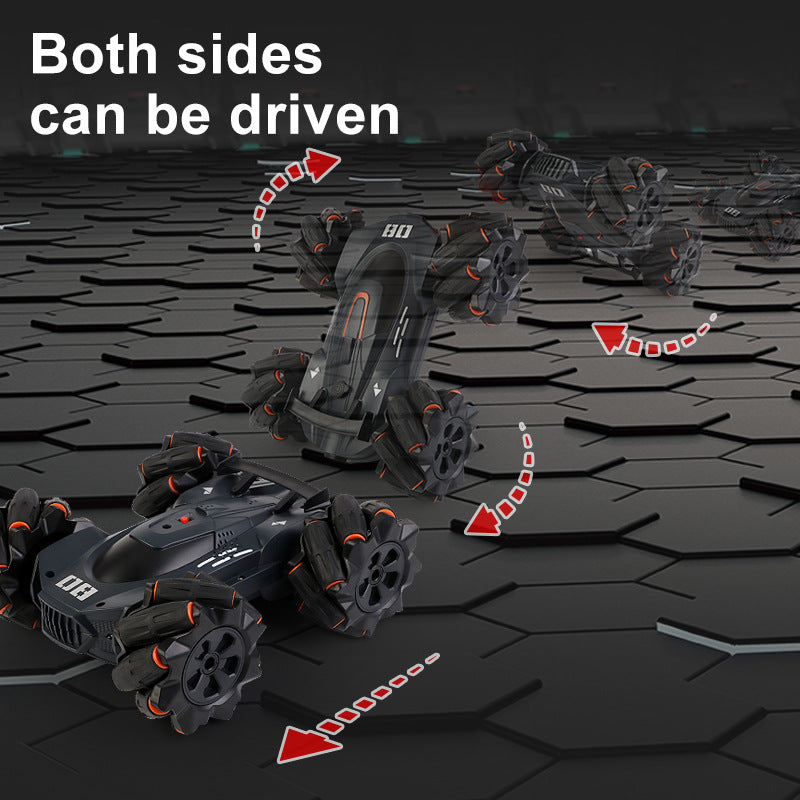 Remote-Controlled Stunt Car With All-Terrain Drift Fun