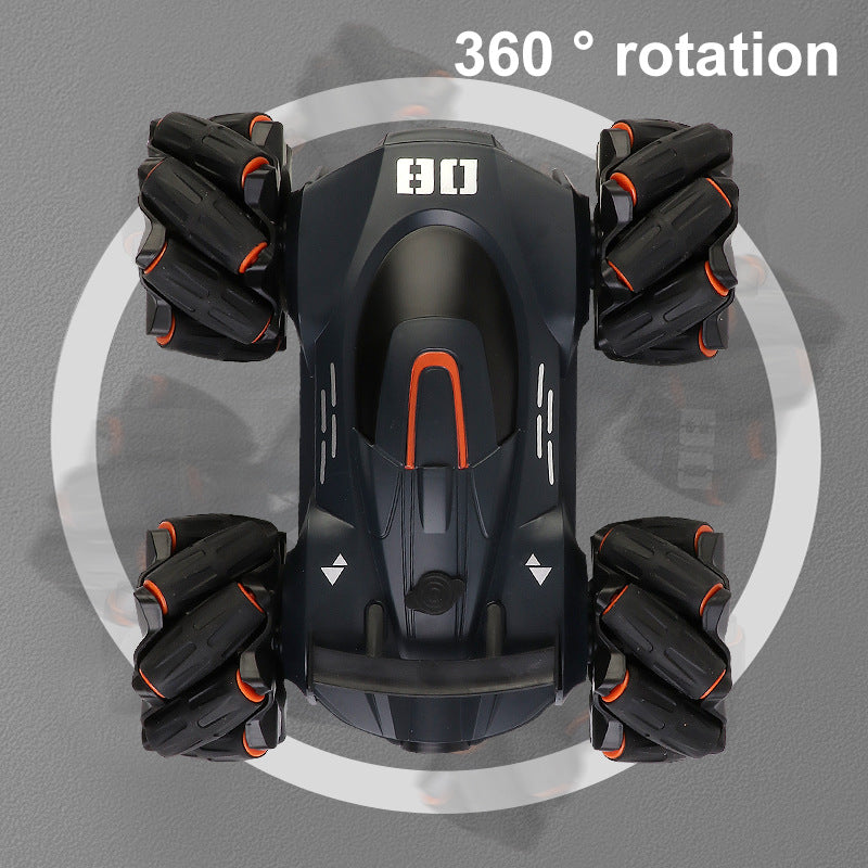 Remote-Controlled Stunt Car With All-Terrain Drift Fun