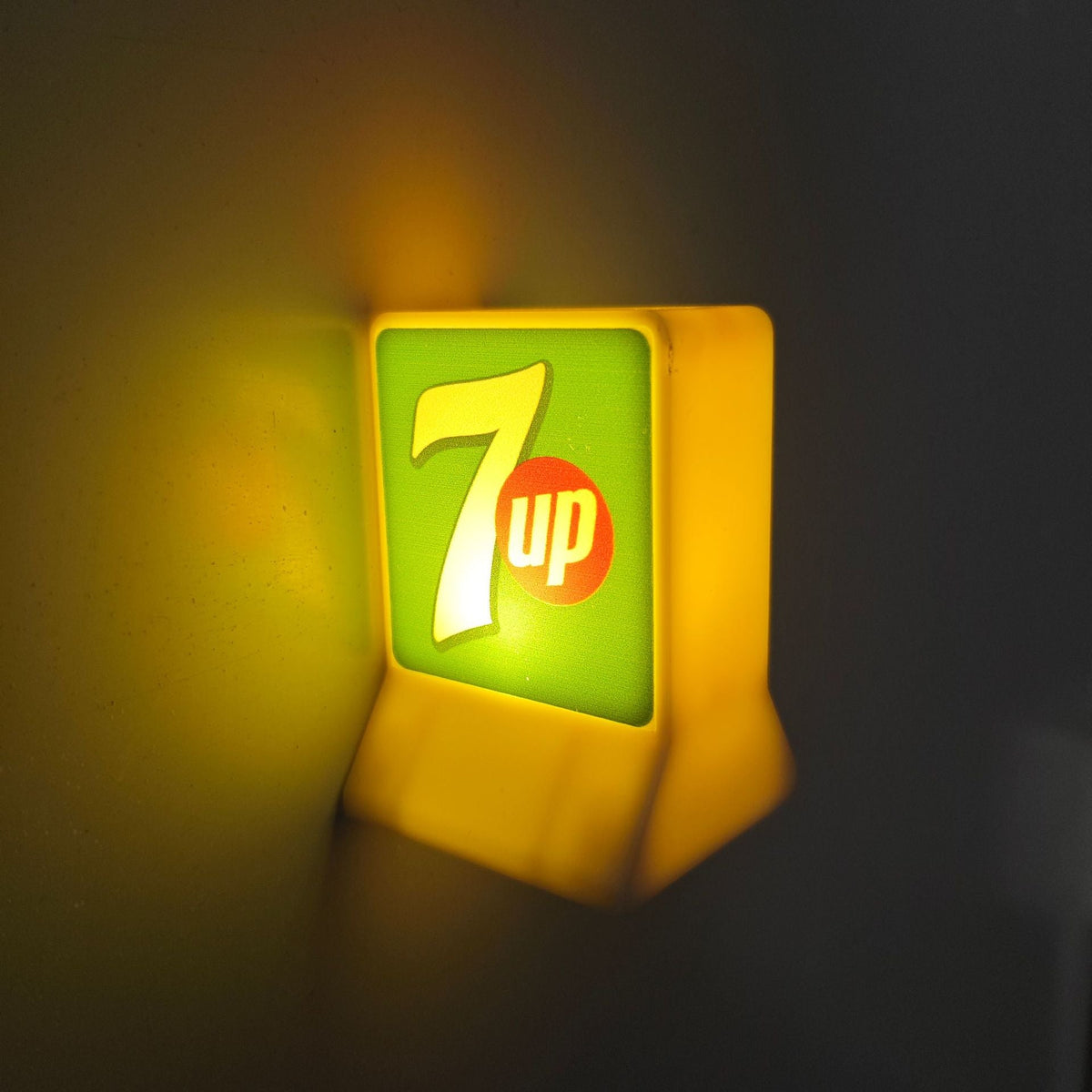 3D Beverage Fridge Magnet With Soft Glow Kitchen Decor