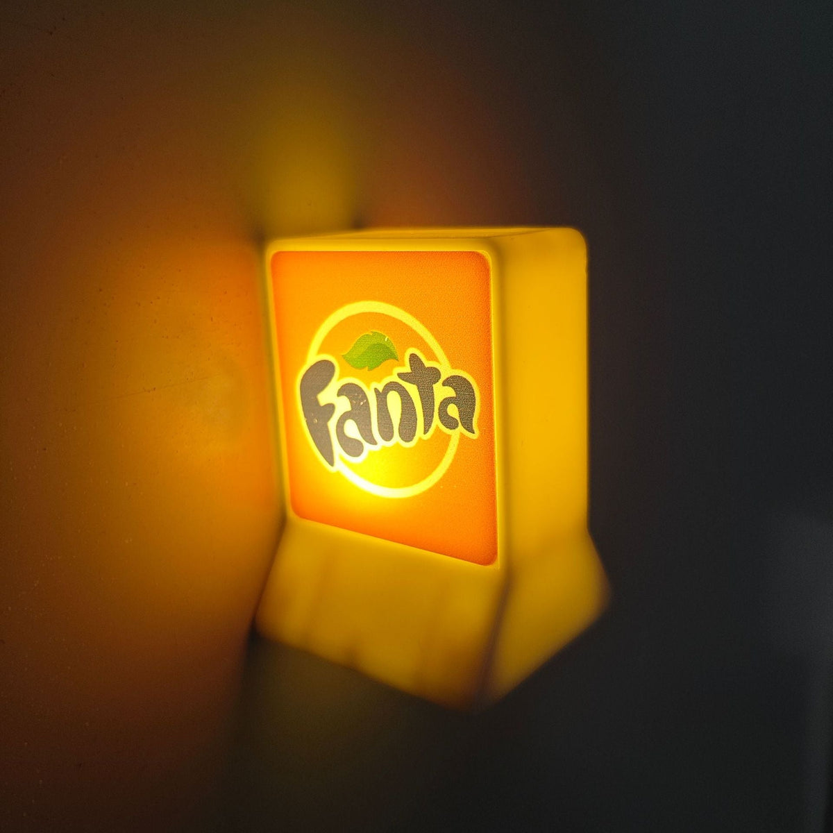 3D Beverage Fridge Magnet With Soft Glow Kitchen Decor