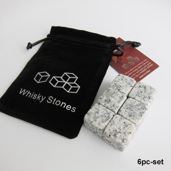 Reusable Natural Whisky Stones That Chill Without Dilution