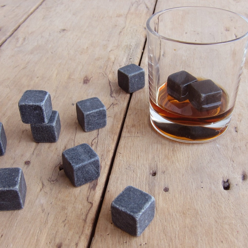Reusable Natural Whisky Stones That Chill Without Dilution