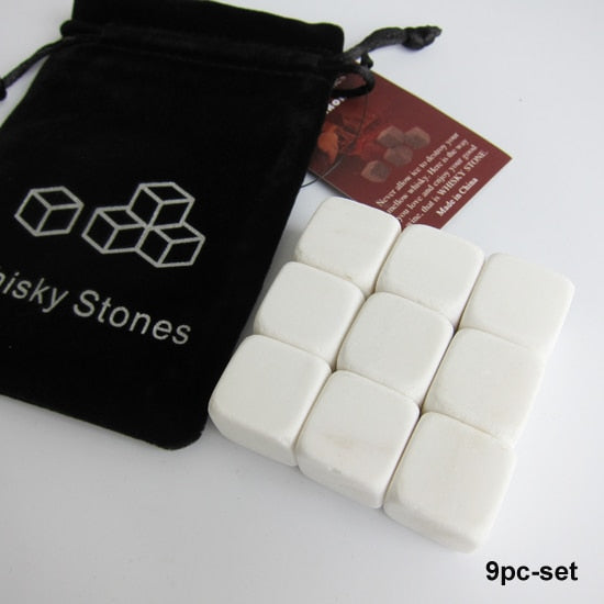 Reusable Natural Whisky Stones That Chill Without Dilution
