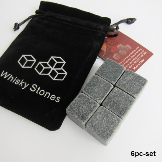 Reusable Natural Whisky Stones That Chill Without Dilution