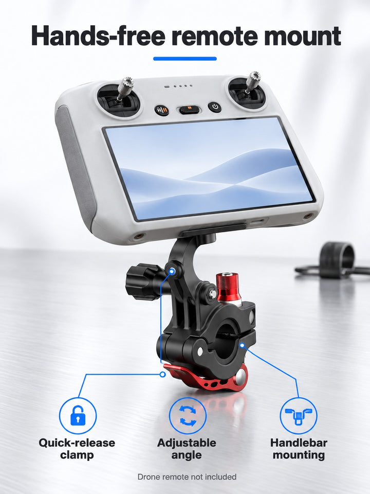 Drone Remote Bike Mount: Hands-Free Handlebar Holder