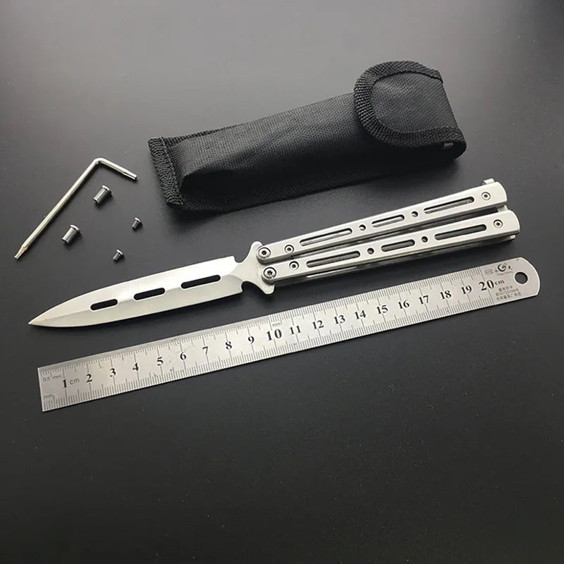 Butterfly Training Knife: Dull Practice Flipper Kit